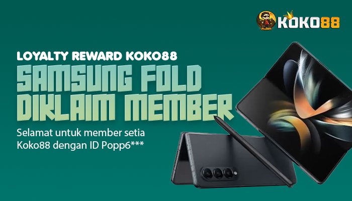 Loyalty Reward Koko88 Tukar Jadi Handphone!