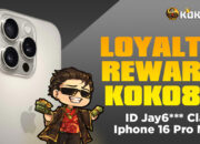 Loyalty Reward KOKO88: Member Claim iPhone 16 Pro Max!