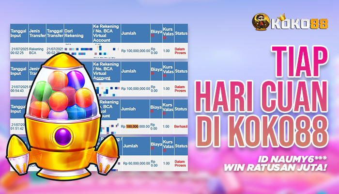Sensasi Cuan Setiap Hari di KOKO88