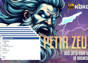 Petir Zeus Menggelegar! Member Amankan 300 Juta di Koko88