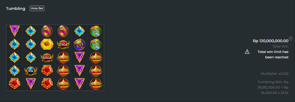 Maxwin! Member Sukses Bungkus 120 Juta