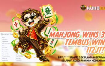 MAHJONG WINS 3 TEMBUS Rp112 JUTA! BAYU**** SAMPAI CEK ULANG ANGKANYA